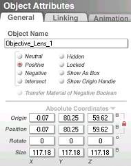 Objective Lens 1 Setup